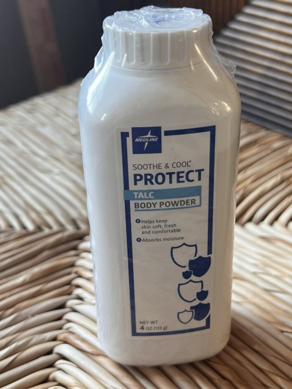 Original TALC Powder Medline MSC095490 Talc Baby Powder 4oz Fully Sealed